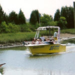 Parasail boat