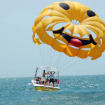 Myrtle Beach Parasailing - Smiley Face